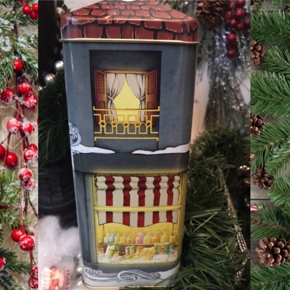 Tin - Village Candy Snack Depot- Canister. - Picture 8 of 10